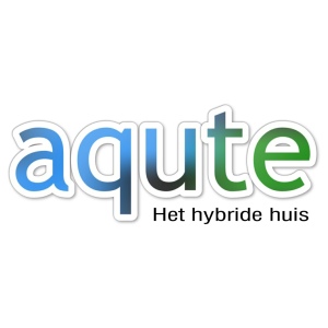 aqute logo op wit vierkant